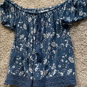 off the shoulder top